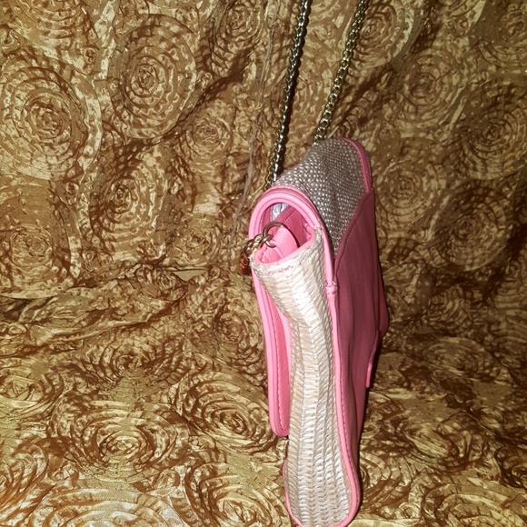 Danielle Nicole Crossbody Bag Straw Tassel - Picture 6 of 8